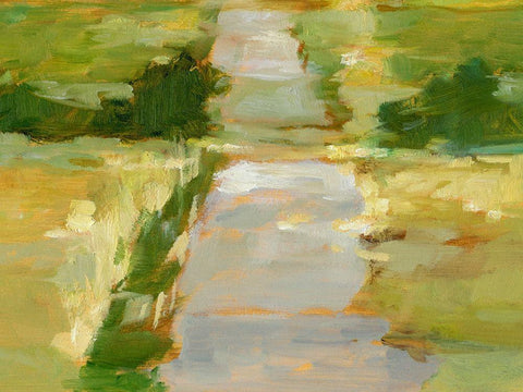 Over the Horizon I Black Ornate Wood Framed Art Print with Double Matting by Harper, Ethan