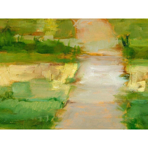 Over the Horizon II Black Modern Wood Framed Art Print by Harper, Ethan