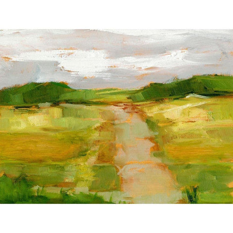 Over the Horizon III Gold Ornate Wood Framed Art Print with Double Matting by Harper, Ethan