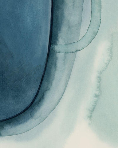 Spools I White Modern Wood Framed Art Print with Double Matting by Popp, Grace