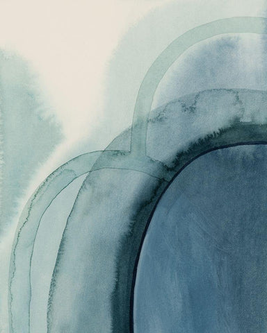 Spools II Black Ornate Wood Framed Art Print with Double Matting by Popp, Grace