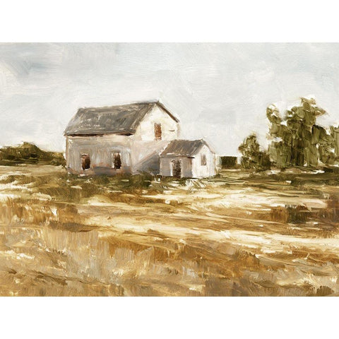 Country Harvest I Black Modern Wood Framed Art Print with Double Matting by Harper, Ethan