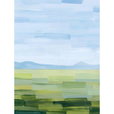 Green County I Black Modern Wood Framed Art Print by Popp, Grace