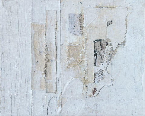 Broken to Beautiful 3 White Modern Wood Framed Art Print with Double Matting by Ashley, Erin
