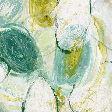 Revolved Diodes II Black Modern Wood Framed Art Print by Vess, June Erica