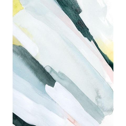 Pastel Sunrise II Black Modern Wood Framed Art Print by Popp, Grace