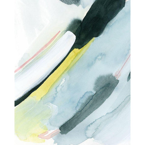 Pastel Sunrise III Black Modern Wood Framed Art Print by Popp, Grace