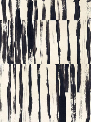 Minor Key I White Modern Wood Framed Art Print with Double Matting by Vess, June Erica