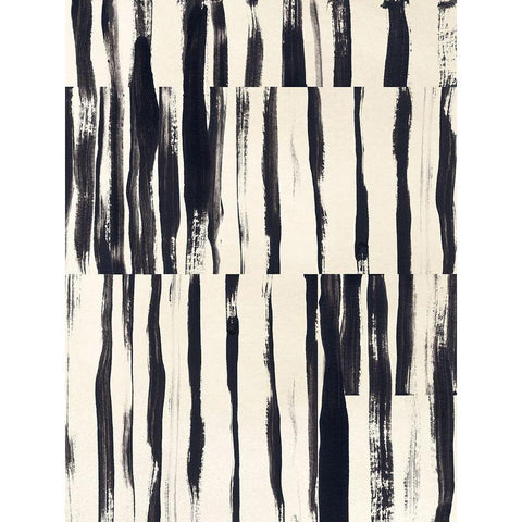 Minor Key I White Modern Wood Framed Art Print by Vess, June Erica