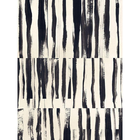 Minor Key II White Modern Wood Framed Art Print by Vess, June Erica