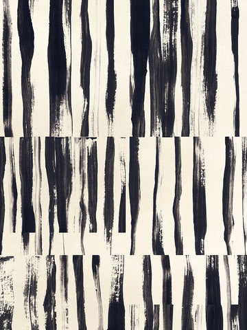 Minor Key II White Modern Wood Framed Art Print with Double Matting by Vess, June Erica