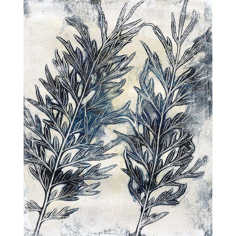 Presence of Nature I Black Modern Wood Framed Art Print with Double Matting by Bramma, Lila