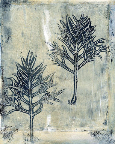 Presence of Nature IV Black Ornate Wood Framed Art Print with Double Matting by Bramma, Lila