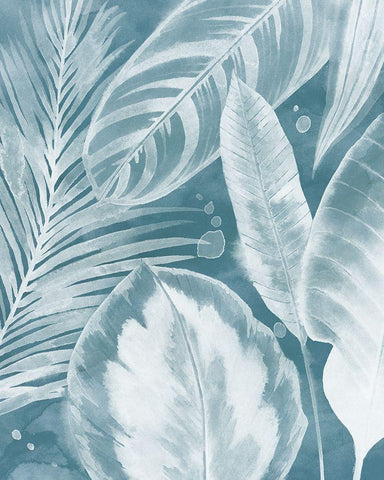 House Plant Jungle I Black Ornate Wood Framed Art Print with Double Matting by Popp, Grace