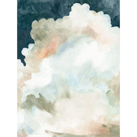 Dark Cumulus I Black Modern Wood Framed Art Print by Caroline, Emma