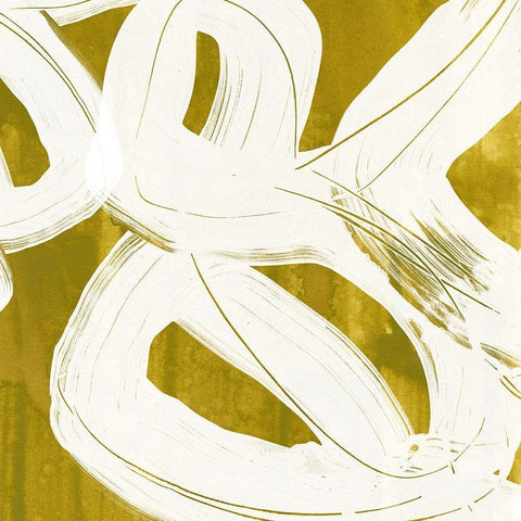 Olive Helix IX Black Modern Wood Framed Art Print by Vess, June Erica