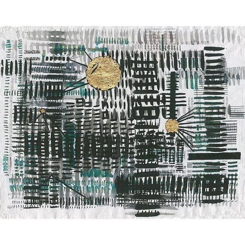 Breakthrough White Modern Wood Framed Art Print by Arbel, Lori