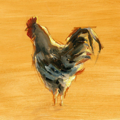 Early to Rise II White Modern Wood Framed Art Print by Harper, Ethan