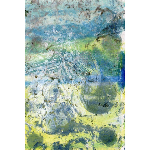 Coral Haze I White Modern Wood Framed Art Print by Combs, Joyce