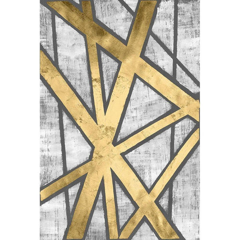 Rafters IV Black Modern Wood Framed Art Print by Lam, Vanna