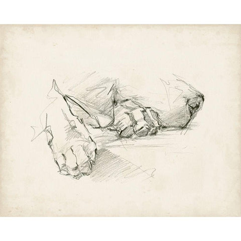 Puppy Nap I Black Modern Wood Framed Art Print with Double Matting by Harper, Ethan