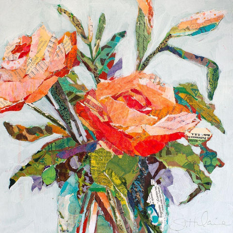 Hacienda Dream I Black Ornate Wood Framed Art Print with Double Matting by St. Hilaire, Elizabeth