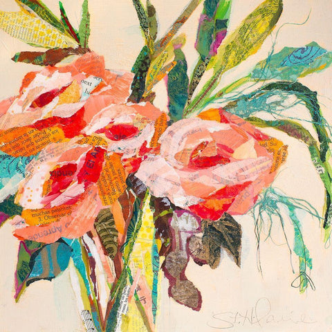 Hacienda Dream II White Modern Wood Framed Art Print with Double Matting by St. Hilaire, Elizabeth