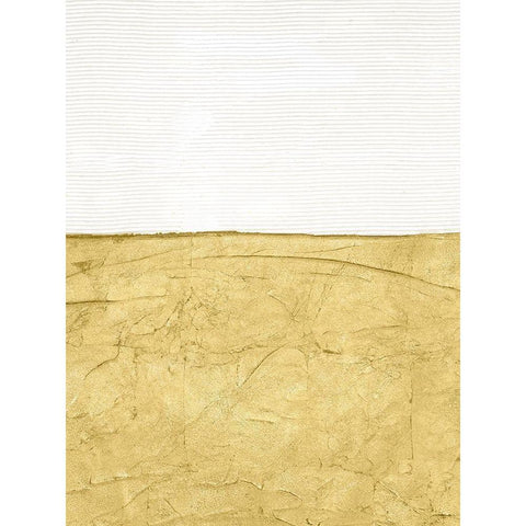 Gilded Echelon IV Black Modern Wood Framed Art Print with Double Matting by Stramel, Renee W.