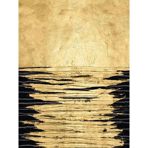Auric I Gold Ornate Wood Framed Art Print with Double Matting by Stramel, Renee W.