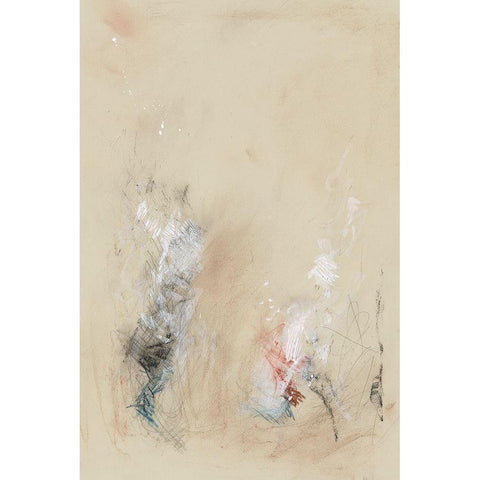 Transient Murmur I Black Modern Wood Framed Art Print by Stramel, Renee W.