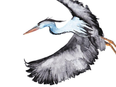 From the Sky IV Black Ornate Wood Framed Art Print with Double Matting by Wang, Melissa