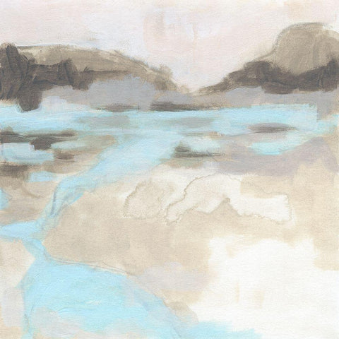 Neutral Plain I White Modern Wood Framed Art Print by Vess, June Erica