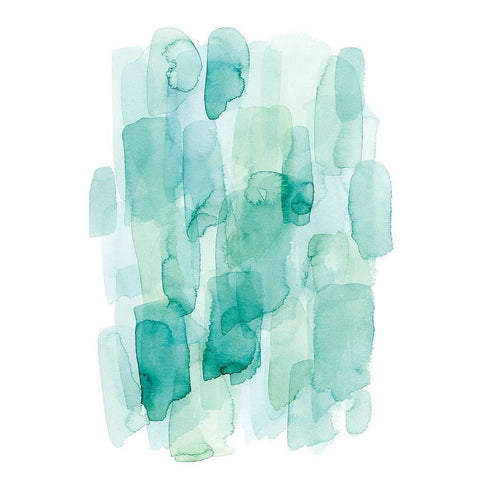 Water Whispers I Black Modern Wood Framed Art Print with Double Matting by Popp, Grace