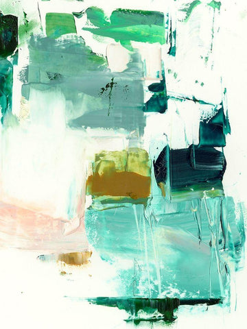 Tag II Black Ornate Wood Framed Art Print with Double Matting by Harper, Ethan