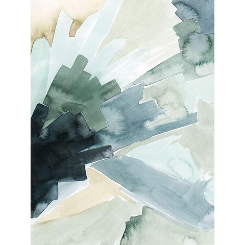 Shadow Breeze I Black Modern Wood Framed Art Print with Double Matting by Popp, Grace