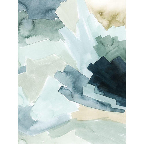 Shadow Breeze II White Modern Wood Framed Art Print by Popp, Grace