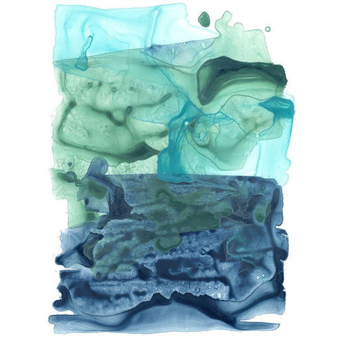 Water Weaver III Black Modern Wood Framed Art Print by Vess, June Erica