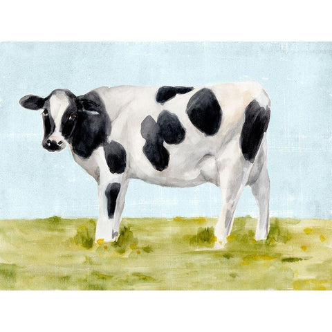 Grazy Day I White Modern Wood Framed Art Print by Warren, Annie