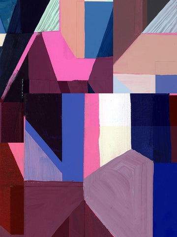 Royals IV Black Ornate Wood Framed Art Print with Double Matting by Cartissi