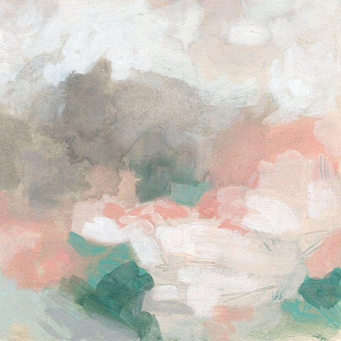 Sunset Clouds II Black Modern Wood Framed Art Print by Vess, June Erica