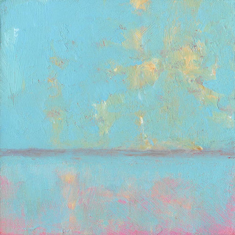 Desire I Black Modern Wood Framed Art Print by Young, Carol