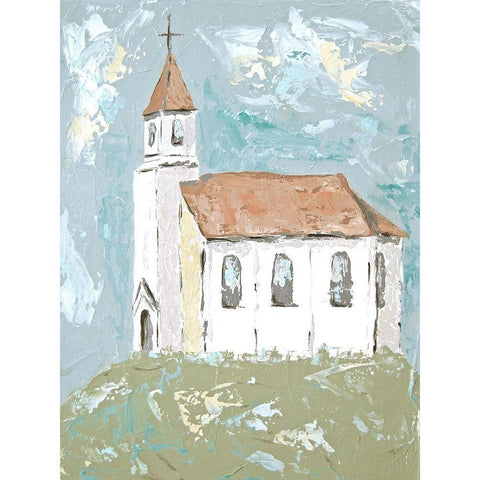 Blessed III Black Modern Wood Framed Art Print by Reynolds, Jade