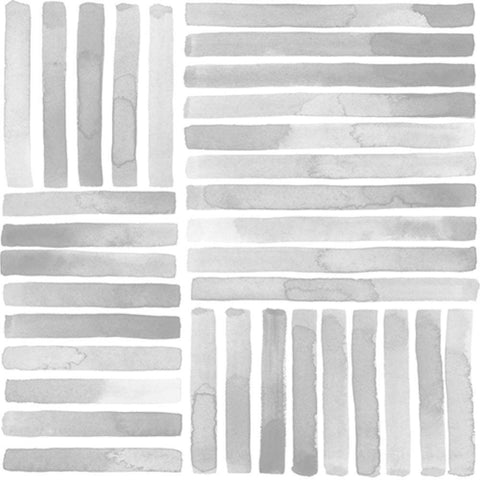 Muted Eccentricities I Black Modern Wood Framed Art Print with Double Matting by Popp, Grace