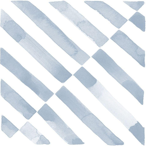 Muted Eccentricities IV White Modern Wood Framed Art Print with Double Matting by Popp, Grace