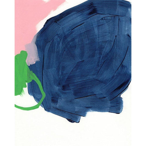 Dream Cycle III White Modern Wood Framed Art Print by Vess, June Erica