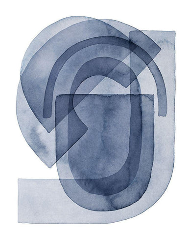 Cool Gears II Black Ornate Wood Framed Art Print with Double Matting by Popp, Grace