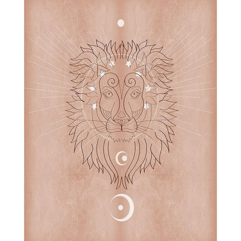 The Mystics IV Black Modern Wood Framed Art Print with Double Matting by Balbuena, Sabrina