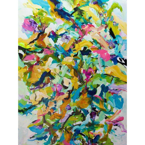 Morning Glory Black Modern Wood Framed Art Print by Friedlander, Allan