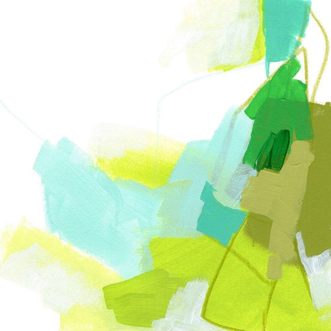 Seaglass Curio I Black Modern Wood Framed Art Print with Double Matting by Vess, June Erica