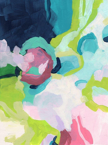 Storm Circle I Black Ornate Wood Framed Art Print with Double Matting by Vess, June Erica